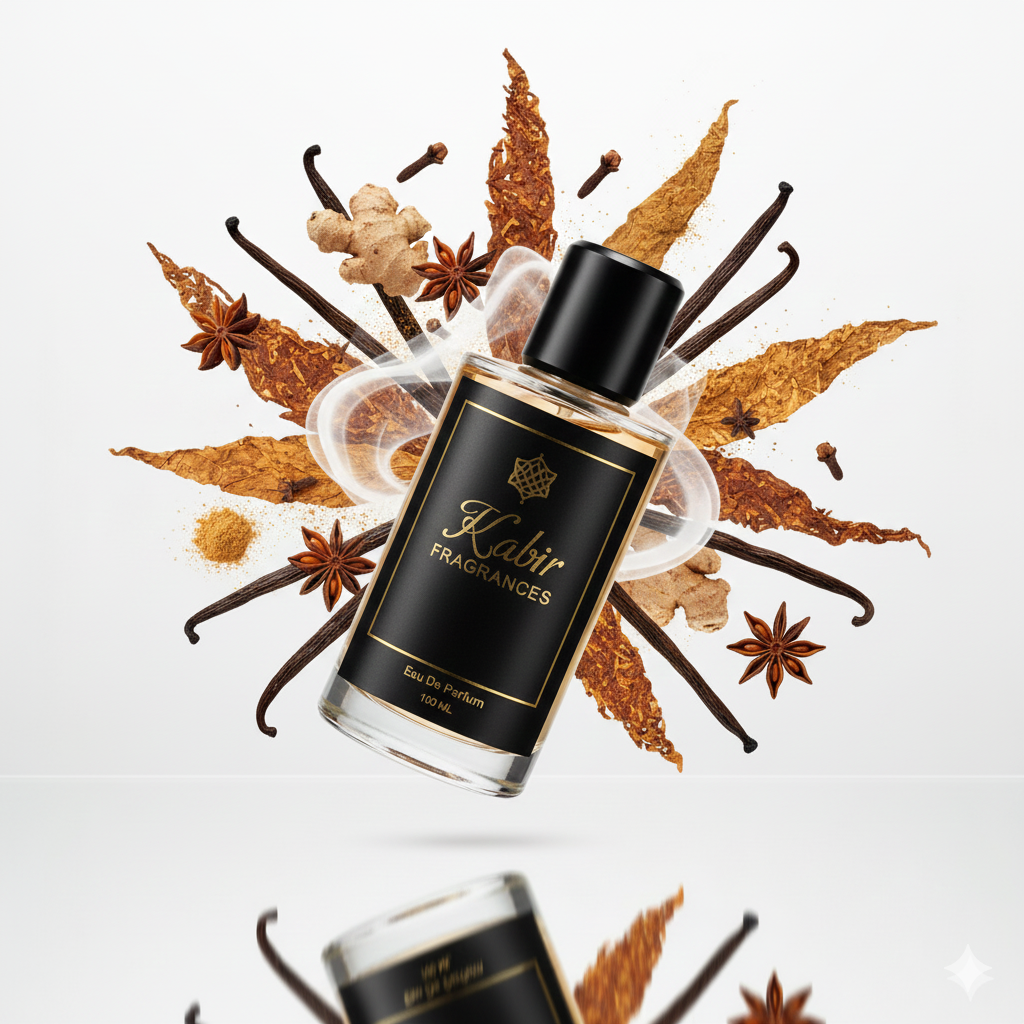 Tom Ford Tobacco Vanille inspired perfume bottle - Velvet Ember Eau de Parfum by Kabir Fragrances